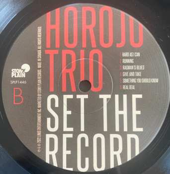 LP HOROJO Trio: Set The Record 552505