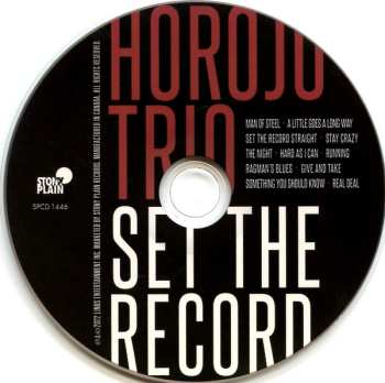 CD HOROJO Trio: Set The Record 552507