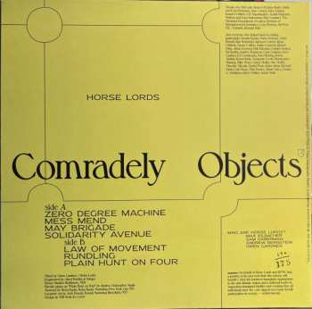 LP Horse Lords: Comradely Objects 618498