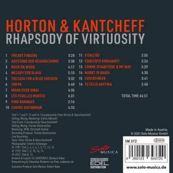 CD Peter Horton: Rhapsody Of Virtuosity 615599