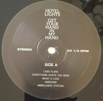 LP Hotel Lights: Get Your Hand In My Hand LTD 595924