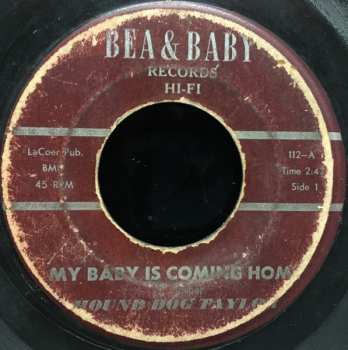 Album Hound Dog Taylor: My Baby Is Coming Home / Take Five