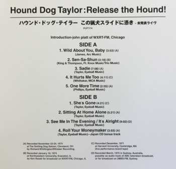 LP Hound Dog Taylor: Release the Hound = この猟犬スライドに憑き LTD 139257