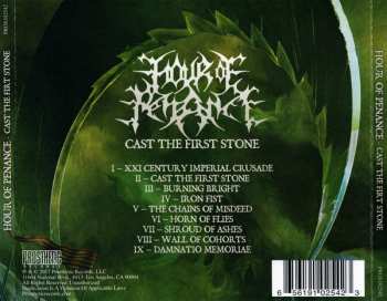 CD Hour Of Penance: Cast The First Stone 6524