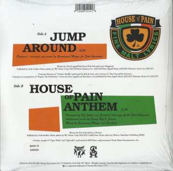 SP House Of Pain: Jump Around / House Of Pain Anthem 603620