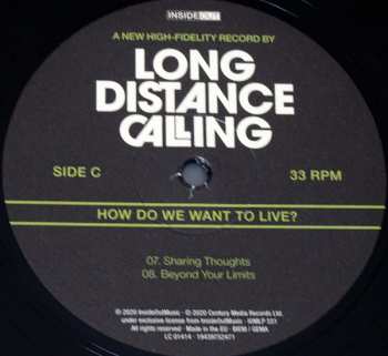 2LP/CD Long Distance Calling: How Do We Want To Live? 16643