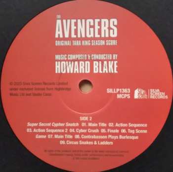 2LP Howard Blake: The Avengers: Original Tara King Season Score CLR 581622