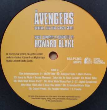 2LP Howard Blake: The Avengers: Original Tara King Season Score CLR 581622