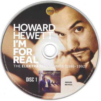 4CD/Box Set Howard Hewett: I'm For Real (The Elektra Recordings 1986-1992) 609179