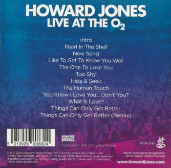 CD Howard Jones: Live At The O2 607216