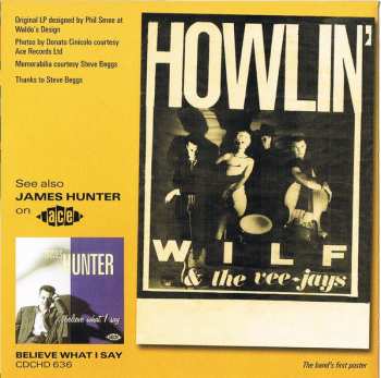 CD Howlin' Wilf & The Vee-Jays: Cry Wilf! 269867