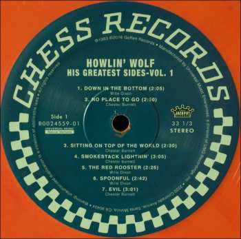 LP Howlin' Wolf: His Greatest Sides, Volume One CLR | LTD 570524