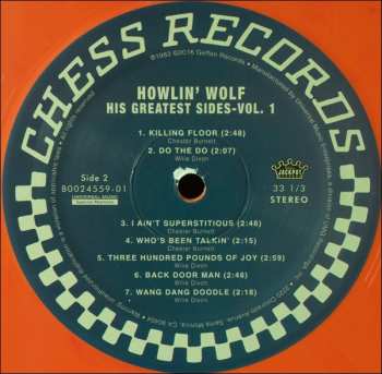 LP Howlin' Wolf: His Greatest Sides, Volume One CLR | LTD 570524