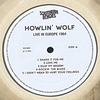 LP Howlin' Wolf: Live In Europe 1964 CLR 595171