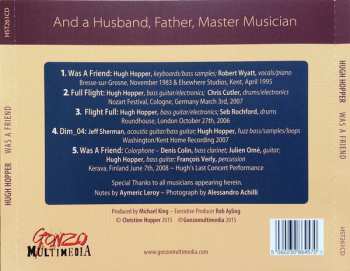 CD Hugh Hopper: Was A Friend (Volume 10) 230003