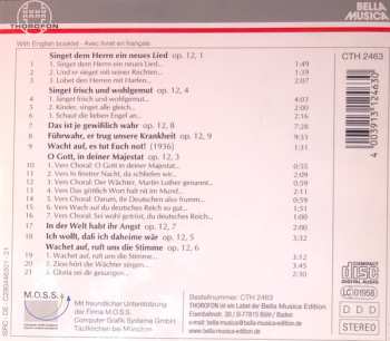 CD Hugo Distler: Geistliche Chormusik Op. 12 557640