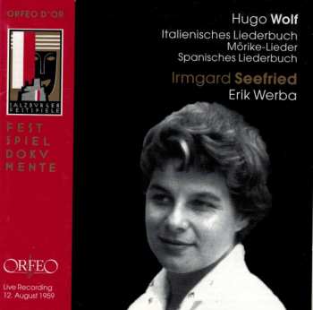 CD Hugo Wolf: Italienisches Liederbuch, Morike-Lieder & Spanisches Liederbuch 236791