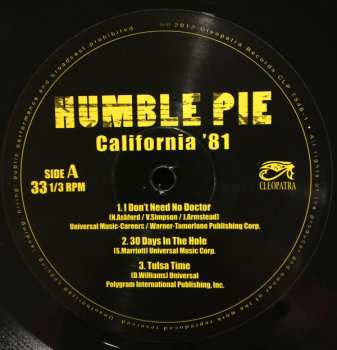 LP Humble Pie: California '81 586528