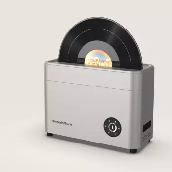 HumminGuru NOVA Advanced Ultrasonic Vinyl Record Cleaner