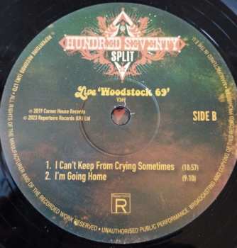 LP Hundred Seventy Split: Live 'Woodstock 69' LTD 640539