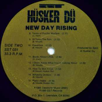 LP Hüsker Dü: New Day Rising 650573