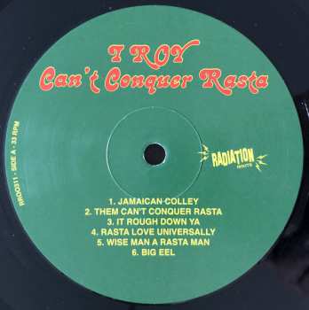 LP I-Roy: Can't Conquer Rasta 67140