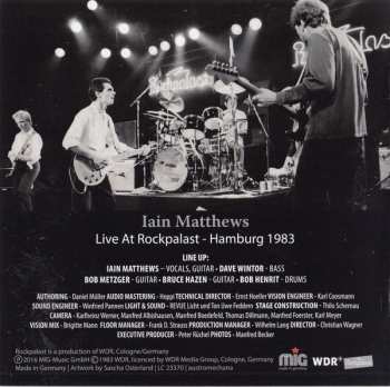 DVD Iain Matthews: Live At Rockpalast 564354