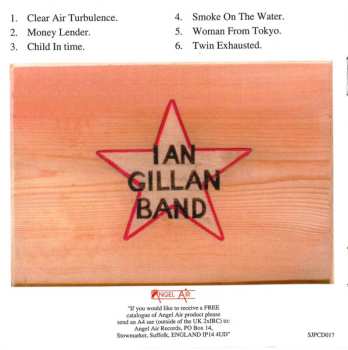 CD Ian Gillan Band: Live At The Rainbow 548029