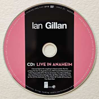 2CD Ian Gillan: Live In Anaheim / Gillan's Inn 555249