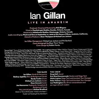 2CD Ian Gillan: Live In Anaheim / Gillan's Inn 555249