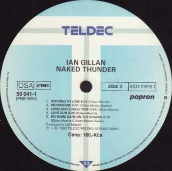 LP Ian Gillan: Naked Thunder 476812