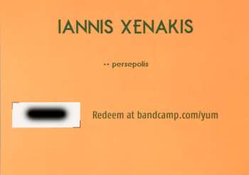 LP Iannis Xenakis: Persepolis LTD 637941