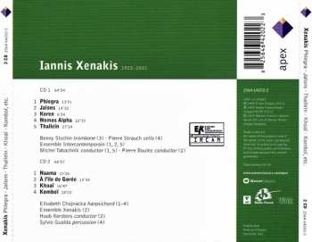 2CD Pierre Boulez: Phlegra • Jalons • Keren • Nomos Alpha • Thalleïn • Naama • À L'île De Gorée • Khoaï • Komboï 186780