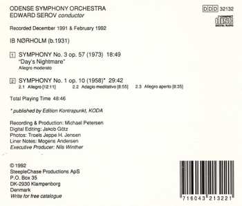 CD Odense Symfoniorkester: Symphony 1 Op. 10 • Symphony 3 Op. 57 645831