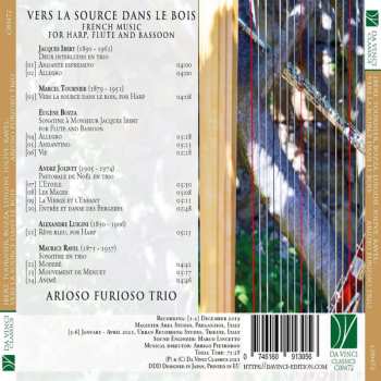 CD Jacques Ibert: Vers La Source Dans Le Bois (French Music For Harp, Flute And Bassoon) 561538