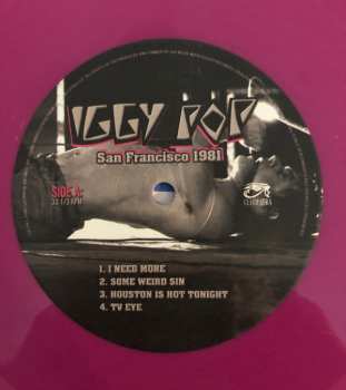 2LP Iggy Pop: San Francisco 1981 CLR | LTD 593058