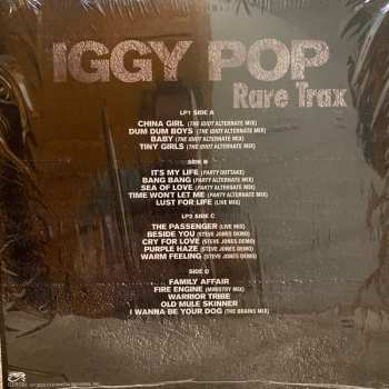 2LP Iggy Pop: Rare Trax CLR 544921