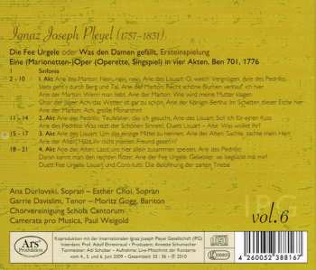 CD Ignaz Pleyel: Die Fee Urgele 557052