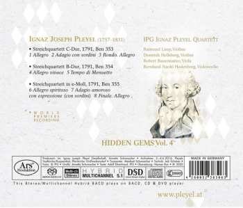 SACD Ignaz Pleyel: Streichquartette Ben 353-354-355 "Neapler Quartette" 563520