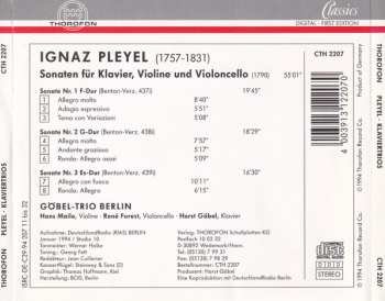 CD Ignaz Pleyel: Klaviertrios 529507