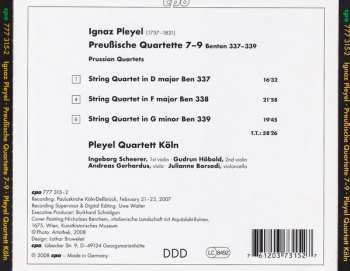 CD Ignaz Pleyel: Preußische Quartette 7-9 118168