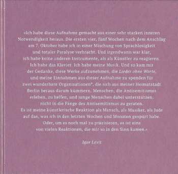 CD Felix Mendelssohn-Bartholdy: Lieder Ohne Worte 550978