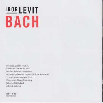 CD Igor Levit: Goldberg Variations 230162