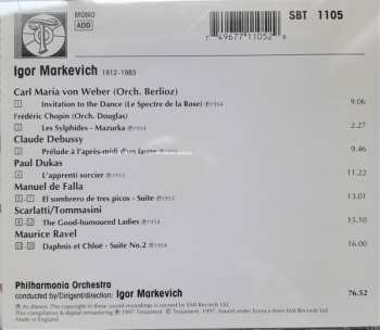 CD Philharmonia Orchestra: Igor Markevich: Homage To Diaghilev 382686