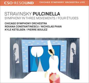 CD Igor Stravinsky: Pulcinella / Symphony In Three Movements / Four Etudes 644694