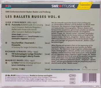 CD Igor Stravinsky: Les Ballets Russes Vol. 6 547428