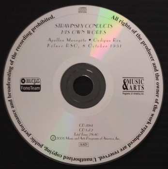 2CD Igor Stravinsky:  Stravinsky Conducts Stravinsky: Apollo · Oedipus Rex · Symphonies Of Winds · Capriccio  · Jeu De Cartes · Symphony In 3 Movements 316448