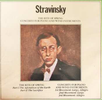 CD Igor Stravinsky: The Great Composers Vol 43: Stravinsky Rite of Spring / Concerto for Piano and Wind Instruments 643826