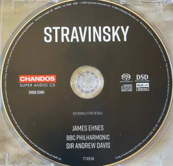 SACD Igor Stravinsky: Violin Concerto / Scherzo À La Russe / Apollon Musagète / Orchestral Suites 567069