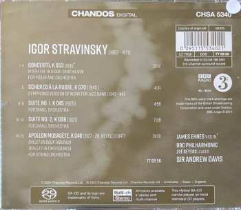 SACD Igor Stravinsky: Violin Concerto / Scherzo À La Russe / Apollon Musagète / Orchestral Suites 567069